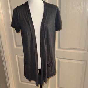 OLD NAVY - Gray Open Front Cardigan - Size Medium